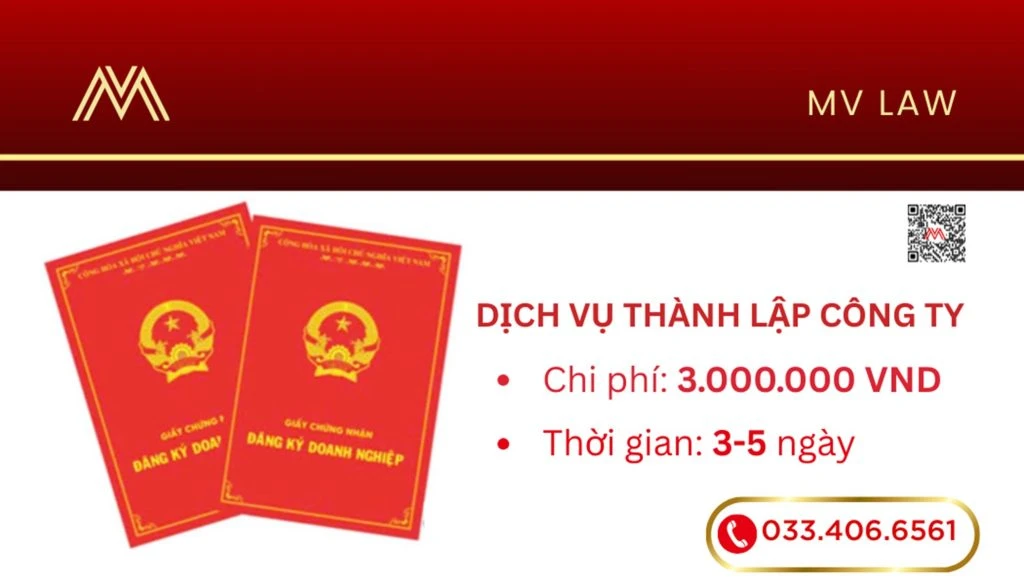 Dịch vụ thành lập Công ty trọn gói